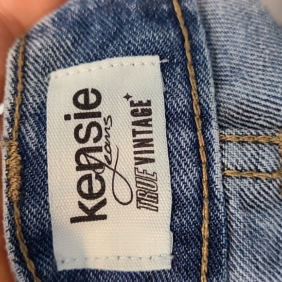 Kensie High Rise‎ Denim Shorts Womens Size 28 Comfy Jean Casual Cotton - Picture 6 of 8